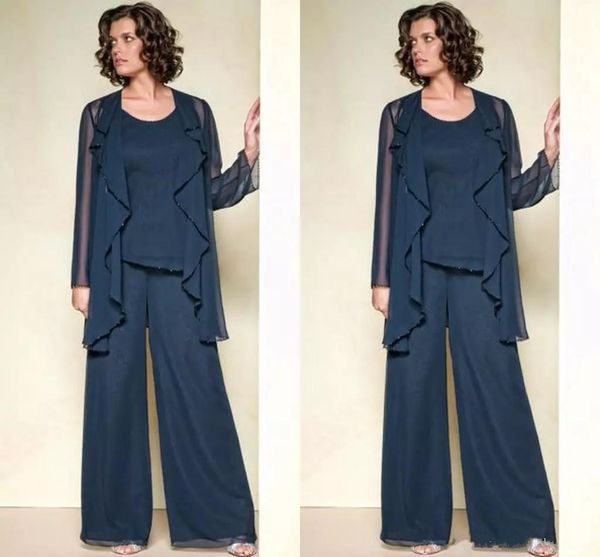 elegant chiffon mother of the bride pant suits with jacket formal wedding guest dress long sleeve custom made plus size mother pant suits, Black;red
elegant chiffon mother of the bride pant suits with jacket formal wedding guest dress long sleeve custom made plus size mother pant suits, Black;red