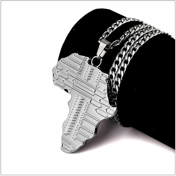 african map hip hop style silver plated pendant choker necklaces for men and women ing
african map hip hop style silver plated pendant choker necklaces for men and women ing