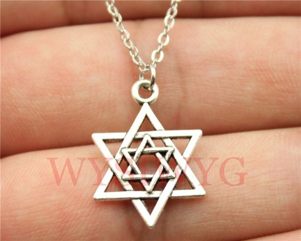 wholesale-wysiwyg simple vintage 2 colors antique bronze, antique silver color star of david pendant necklace
wholesale-wysiwyg simple vintage 2 colors antique bronze, antique silver color star of david pendant necklace