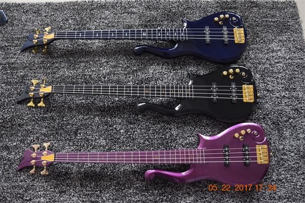 

редкий алмаз серии prince cloud 5 струн 4 струны электрическая бас-гитара кленовый корпус белый черный синий фиолетовый, символ накладка на