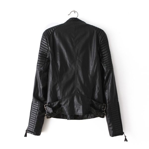 motorcycle jacket brand pu casual autumn coat women cool overcoat clothes ladies outwear fall leather spring clothing biker zipper niqj, Black
motorcycle jacket brand pu casual autumn coat women cool overcoat clothes ladies outwear fall leather spring clothing biker zipper niqj, Black