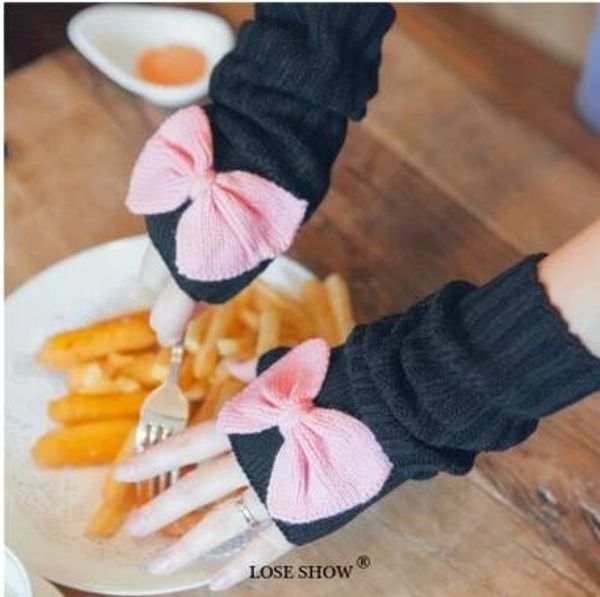 wholesale- wool bowknot gloves women ' autumn and winter warm fashion cute gloves, Blue;gray
wholesale- wool bowknot gloves women ' autumn and winter warm fashion cute gloves, Blue;gray