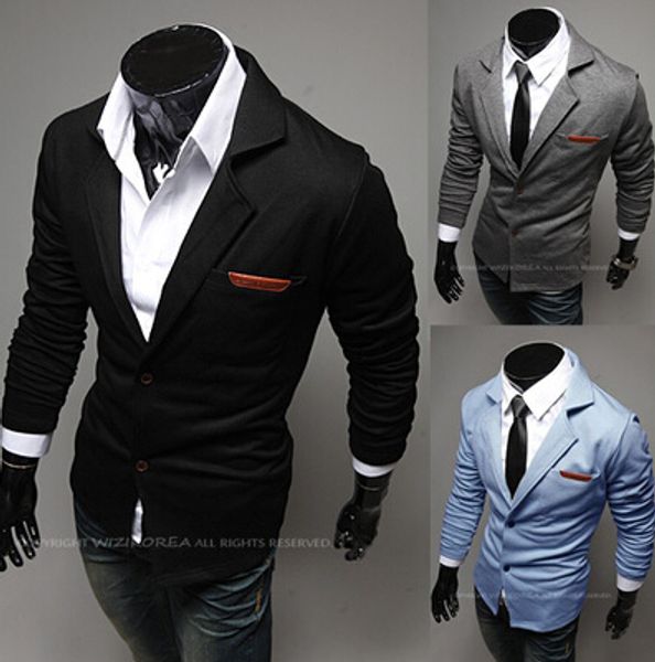 wholesale- 2016 new design mens brand blazer jacket coats casual slim fit stylish blazers for men male,plus size m~xxl,3 colors, White;black
wholesale- 2016 new design mens brand blazer jacket coats casual slim fit stylish blazers for men male,plus size m~xxl,3 colors, White;black