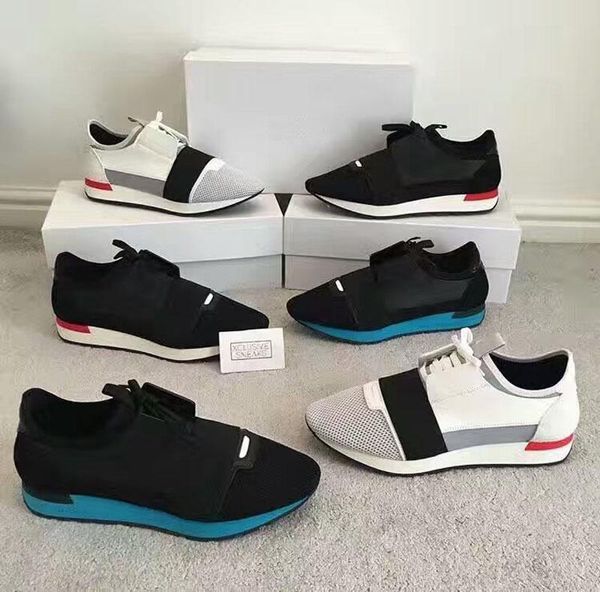 new 2017ss race runners perfect quatily mens trainers lace-up casual shoes with original box and dust bag menshoes size 39-46, Black
new 2017ss race runners perfect quatily mens trainers lace-up casual shoes with original box and dust bag menshoes size 39-46, Black