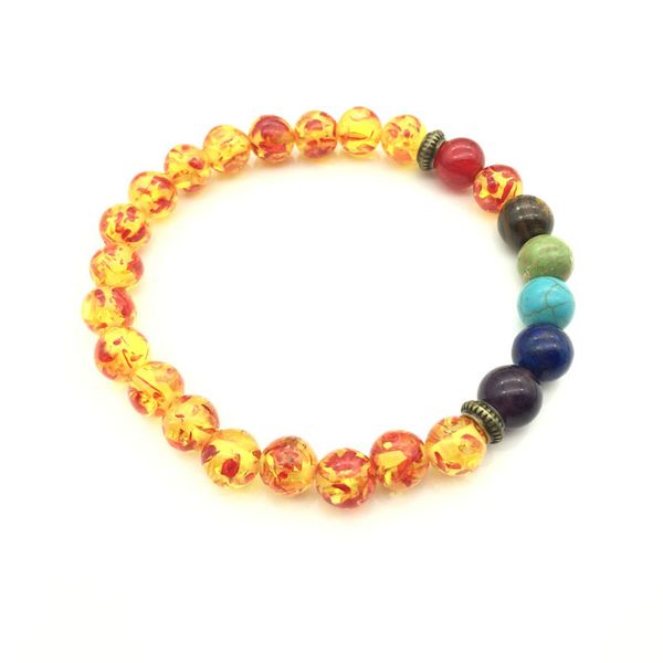 7 chakra strands natural stone yoga bracelets healing balance beads prayer charm for women men jewelry, Black
7 chakra strands natural stone yoga bracelets healing balance beads prayer charm for women men jewelry, Black