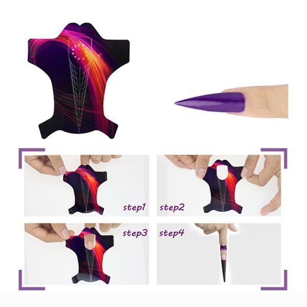 wholesale- 100pcs sharp ending adhesive nail form for acrylic/uv gel nail tips extension manicure tool, Black
wholesale- 100pcs sharp ending adhesive nail form for acrylic/uv gel nail tips extension manicure tool, Black