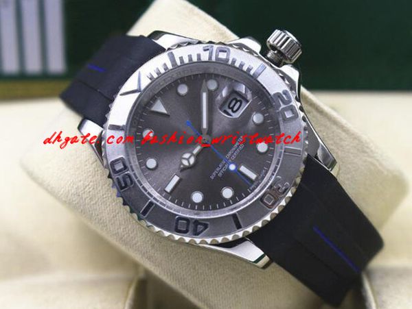 new luxury wristwatch 116622 mens steel & platinum rhodium dial baby blue 40mm rubber bracelet automatic mechanical men watches, Slivery;brown
new luxury wristwatch 116622 mens steel & platinum rhodium dial baby blue 40mm rubber bracelet automatic mechanical men watches, Slivery;brown