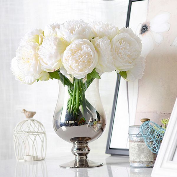 multi-color hand tie 5 peony simulation bouquet wedding decoration artificial flower home decoration flower arrangement
multi-color hand tie 5 peony simulation bouquet wedding decoration artificial flower home decoration flower arrangement