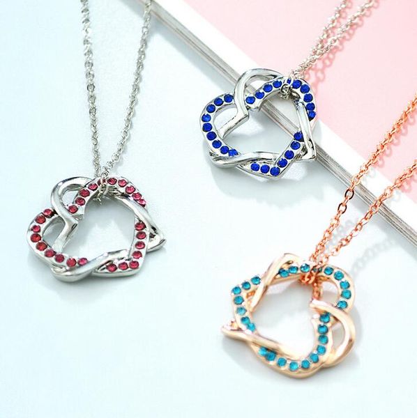 explosive austrian full drill twist double peach hearts tied to your heart wfn086 (with chain) mix order 20 pieces a lot, Silver
explosive austrian full drill twist double peach hearts tied to your heart wfn086 (with chain) mix order 20 pieces a lot, Silver