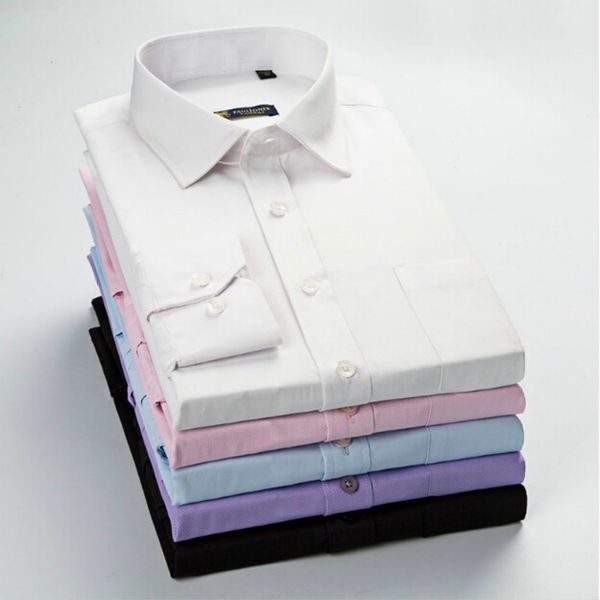 New arrival high quality classic twill business men's shirts long sleeve turndown collar plus size 5xl dress shirt
New arrival high quality classic twill business men's shirts long sleeve turndown collar plus size 5xl dress shirt