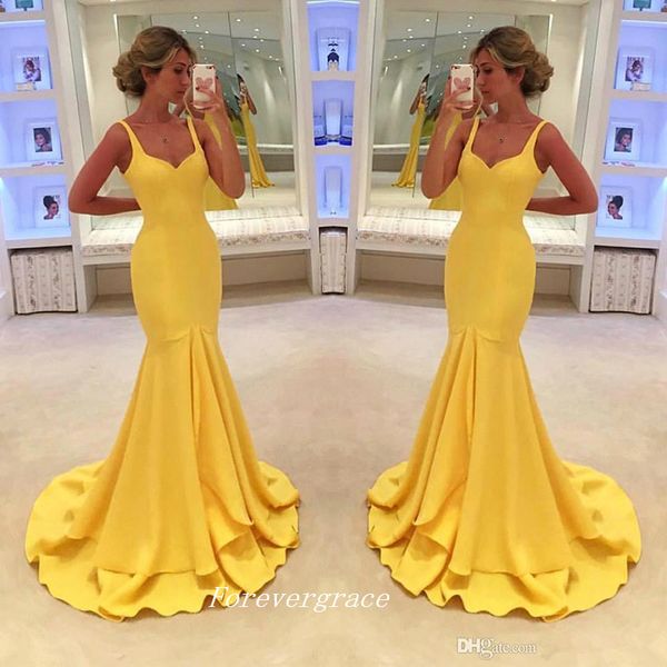 new yellow elegant backless prom dress mermaid arabic long women evening party reception gown custom made plus size, Black
new yellow elegant backless prom dress mermaid arabic long women evening party reception gown custom made plus size, Black