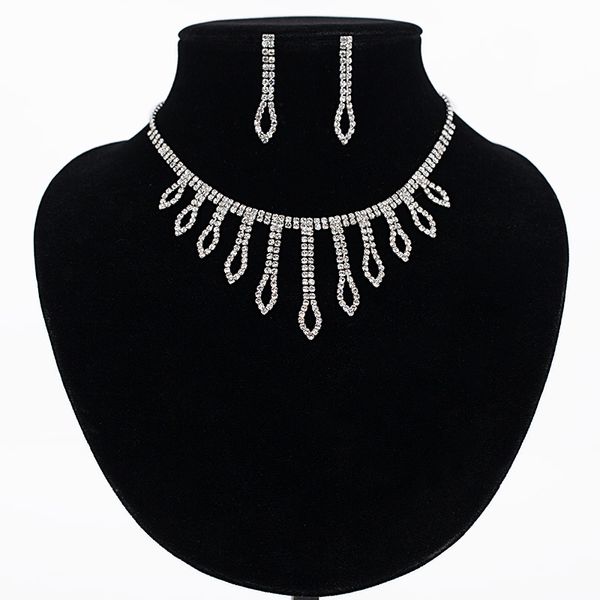 2017 Wholesale price wedding Jewelry Sets Crystal Bridal Choker best holiday giftNecklace Earrings Set Wedding Jewelry
2017 Wholesale price wedding Jewelry Sets Crystal Bridal Choker best holiday giftNecklace Earrings Set Wedding Jewelry