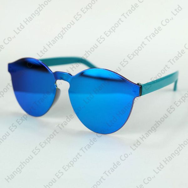 2017 new kids cool shield goggles plant lenses rimless fashion sunglasses mirror lenses for girls and boy 20pcs ship, Blue
2017 new kids cool shield goggles plant lenses rimless fashion sunglasses mirror lenses for girls and boy 20pcs ship, Blue