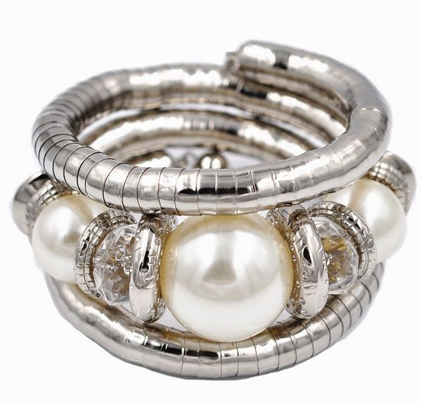 new women jewelry natural stone beads charms snake bracelet for women imitation pearl adjustable bangle female, Black
new women jewelry natural stone beads charms snake bracelet for women imitation pearl adjustable bangle female, Black