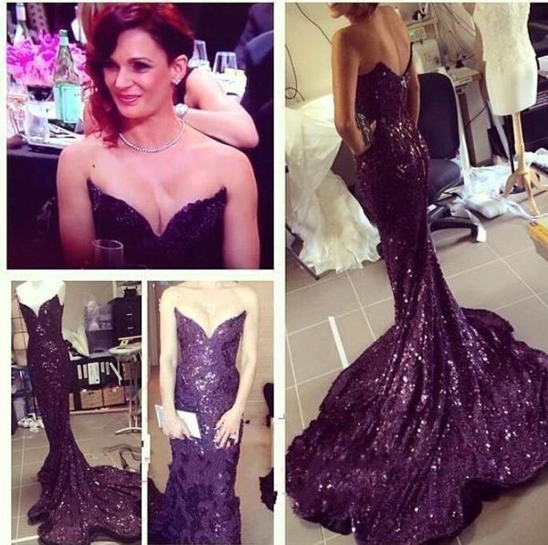 robe de soiree gorgeous vestidos sheath formal evening gowns sweetheart court train backless long prom party dresses women wear, Black
robe de soiree gorgeous vestidos sheath formal evening gowns sweetheart court train backless long prom party dresses women wear, Black
