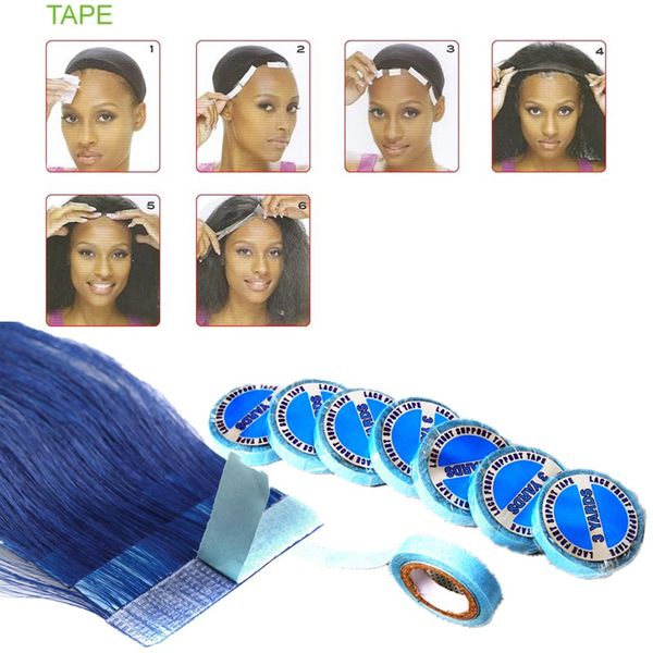 1pcs finest quality Lace wig glue tape for hair extension double sider glue tape Free shipping human hair with supertape
1pcs finest quality Lace wig glue tape for hair extension double sider glue tape Free shipping human hair with supertape