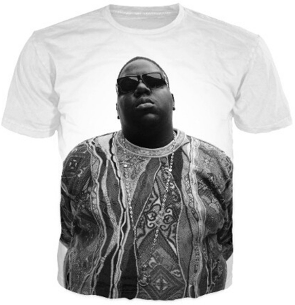 new fashion summer men/women rapper biggie smalls harajuku style funny 3d print casual t-shirt s-5xl h152, White;black
new fashion summer men/women rapper biggie smalls harajuku style funny 3d print casual t-shirt s-5xl h152, White;black