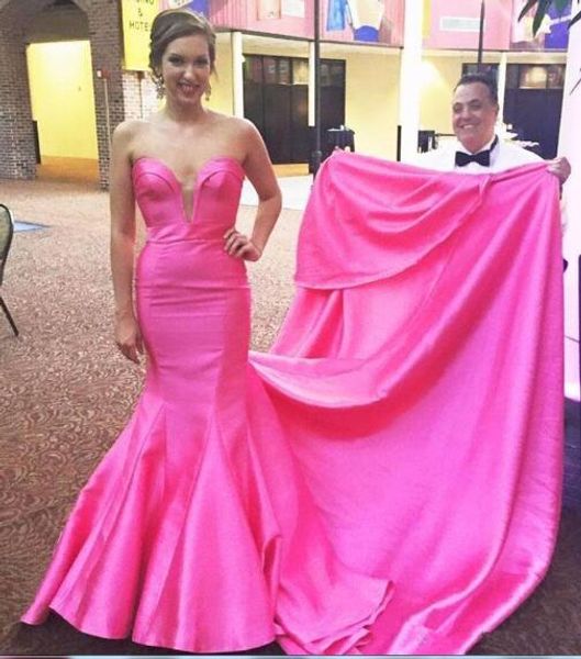 sexy hotpink атласная русалка вечерние платья глубокий v-образным вырезом длинный шлейф 2020 высококачественные вечерние платья нестандартно, Black;red
sexy hotpink атласная русалка вечерние платья глубокий v-образным вырезом длинный шлейф 2020 высококачественные вечерние платья нестандартно, Black;red