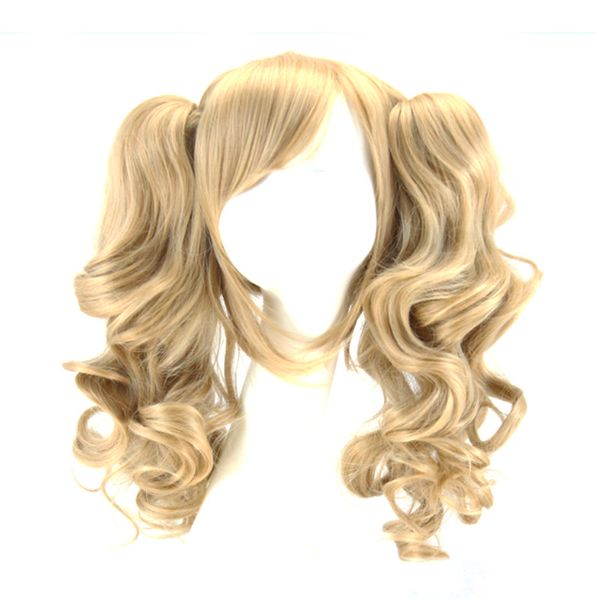 woodfestival double ponytail clip wig wavy blonde anime wigs for woman medium length heat resistant synthetic fiber hair, Black
woodfestival double ponytail clip wig wavy blonde anime wigs for woman medium length heat resistant synthetic fiber hair, Black
