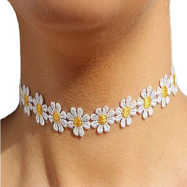 new creative women delicate daisy flower choker chain charm necklace fashion bohemia jewelry necklace ing, Golden;silver
new creative women delicate daisy flower choker chain charm necklace fashion bohemia jewelry necklace ing, Golden;silver