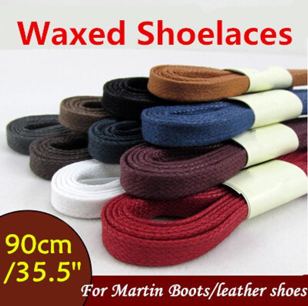 wellace multicolored 8mm high quanlity flat waxed shoelaces cotton shoe laces 8mm wide strings cord for leather shoe boot, White;pink
wellace multicolored 8mm high quanlity flat waxed shoelaces cotton shoe laces 8mm wide strings cord for leather shoe boot, White;pink