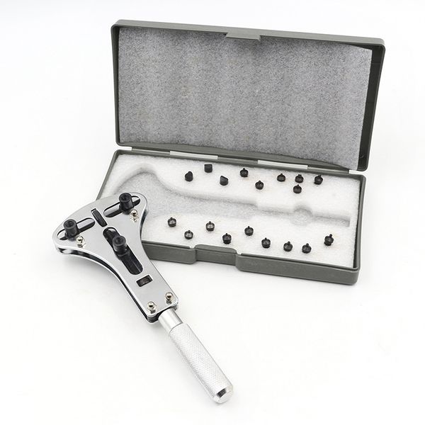 new watch repair tool waterproof screw case back opener remover watchmaker tool set watch opener with 18 pcs replaceable part
new watch repair tool waterproof screw case back opener remover watchmaker tool set watch opener with 18 pcs replaceable part