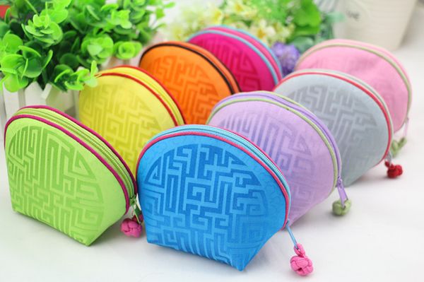 fine high end small shell bag zipper real silk satin jewelry packaging coin purse storage pouch candy gift bag wedding party favor 10pcs/lot, Pink;blue
fine high end small shell bag zipper real silk satin jewelry packaging coin purse storage pouch candy gift bag wedding party favor 10pcs/lot, Pink;blue