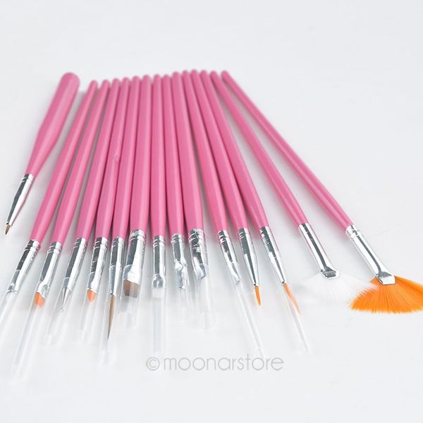 brand new 15 pcs nail art decorations brush set tools professional painting pen for false nail tips uv nail gel polish 2 colors, Yellow
brand new 15 pcs nail art decorations brush set tools professional painting pen for false nail tips uv nail gel polish 2 colors, Yellow