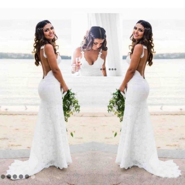 Romantic Lace Mermaid Wedding Dresses Sweetheart Open Back Country Wedding Gowns Plus Size Cheap Price Sweep Train
Romantic Lace Mermaid Wedding Dresses Sweetheart Open Back Country Wedding Gowns Plus Size Cheap Price Sweep Train