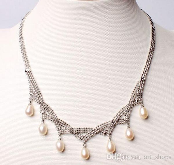 details about 7-9mm natural white color freshwater pearl white gilded necklace jewelry 17", Silver
details about 7-9mm natural white color freshwater pearl white gilded necklace jewelry 17", Silver