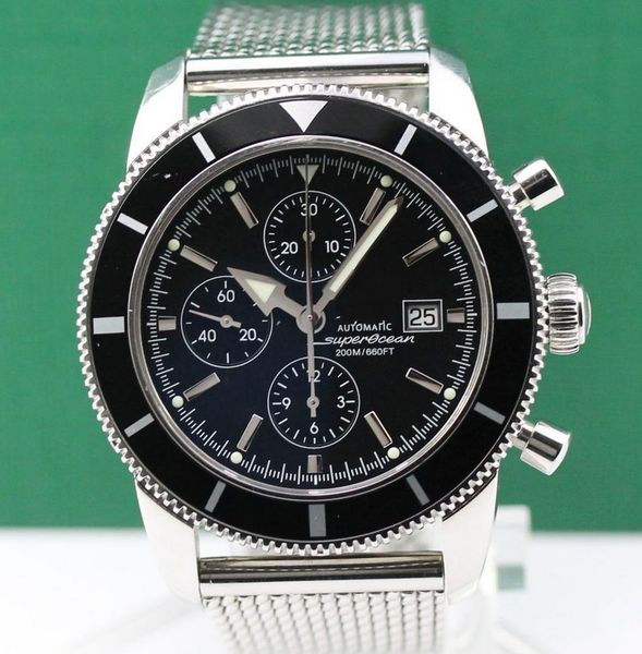 elling superocean heritage a13320 sport styles men's chronograph quartz watch stainless steel bracelet black dial mens wrist watches, Slivery;brown
elling superocean heritage a13320 sport styles men's chronograph quartz watch stainless steel bracelet black dial mens wrist watches, Slivery;brown