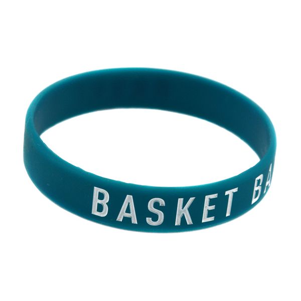 100pcs basket battle never s silicone bracelet debossed and ink filled logo blue size for promotion gift, Black
100pcs basket battle never s silicone bracelet debossed and ink filled logo blue size for promotion gift, Black