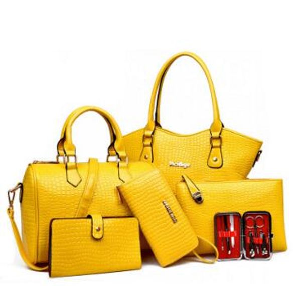 Высокое качество 6 шт./лот женщины девушка г-жа тиснением сумки плеча сумки портмо
Высокое качество 6 шт./лот женщины девушка г-жа тиснением сумки плеча сумки портмо