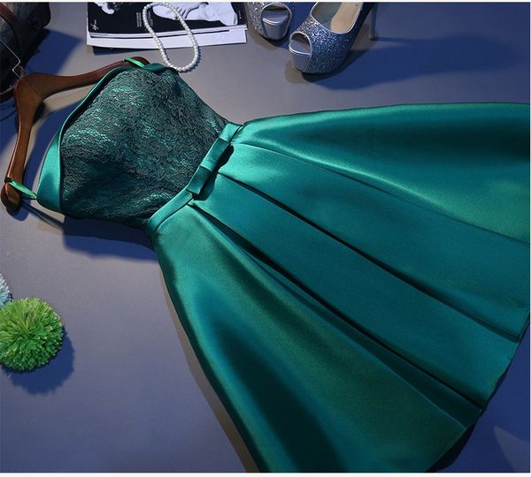 robe de soiree 2016 simple green/ red strapless lace satin short bridesmaid dresses for wedding party bridal dress summer dress, White;pink
robe de soiree 2016 simple green/ red strapless lace satin short bridesmaid dresses for wedding party bridal dress summer dress, White;pink