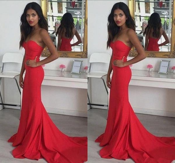 custom made red mermaid prom dress sweetheart evening dress sleeveless party dress backless high quality, Black
custom made red mermaid prom dress sweetheart evening dress sleeveless party dress backless high quality, Black
