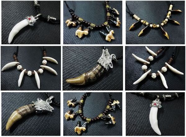 9pcs yqtdmy wholesale tibetan jewelry punk men's biker motor wolf teeth mix style pendants, Silver
9pcs yqtdmy wholesale tibetan jewelry punk men's biker motor wolf teeth mix style pendants, Silver