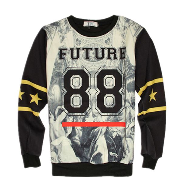 wholesale-2016 punk letter future 88 swag harajuku hip-hop brand 3d print men sweatshirt casual blouse black tee pullover hoodies man
wholesale-2016 punk letter future 88 swag harajuku hip-hop brand 3d print men sweatshirt casual blouse black tee pullover hoodies man