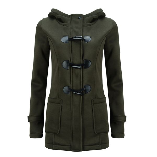 wholesale- 2016 autumn winter women solid hoody long zipper pockets hooded coats fleece trench 10 colors, Black;brown
wholesale- 2016 autumn winter women solid hoody long zipper pockets hooded coats fleece trench 10 colors, Black;brown