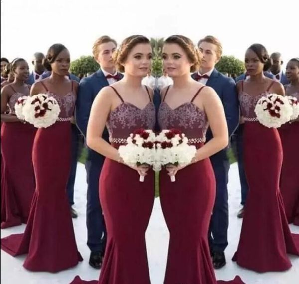 long bridesmaid dresses 2017 african straps lace maid of honor gowns wedding guest dresses custom made, White;pink
long bridesmaid dresses 2017 african straps lace maid of honor gowns wedding guest dresses custom made, White;pink