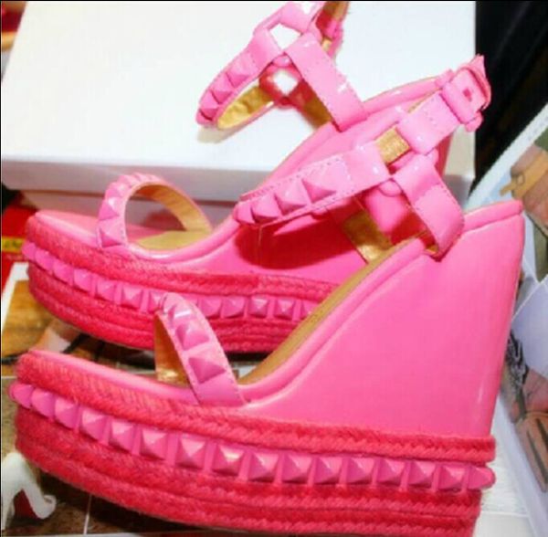 womens shoes summer rivet studded gladiator sandalias fashion lady open toe platform wedge sandals gold black pink
womens shoes summer rivet studded gladiator sandalias fashion lady open toe platform wedge sandals gold black pink
