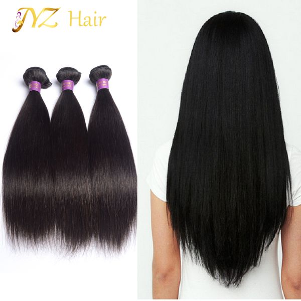 jyz malaysian virgin hair 3 bundles straight human hair virgin brazilian straight extension unprocessed peruvian virgin hair, Black
jyz malaysian virgin hair 3 bundles straight human hair virgin brazilian straight extension unprocessed peruvian virgin hair, Black
