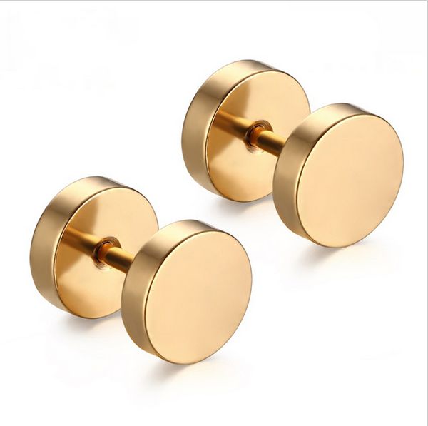 stud earrings 316l stainless steel ear jewelry five color to choose high polished es-110, Golden;silver
stud earrings 316l stainless steel ear jewelry five color to choose high polished es-110, Golden;silver