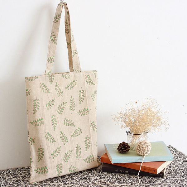wholesale- yile updated cotton linen shopping tote shoulder carrying bag eco reusable bag print green olive branch l017
wholesale- yile updated cotton linen shopping tote shoulder carrying bag eco reusable bag print green olive branch l017