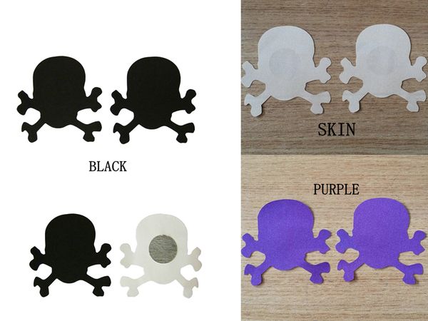 8*8cm large size skull shape 5colors safety and environmental protection disposable nipple covers sticker breast pad t- tit tape 200pairs
8*8cm large size skull shape 5colors safety and environmental protection disposable nipple covers sticker breast pad t- tit tape 200pairs