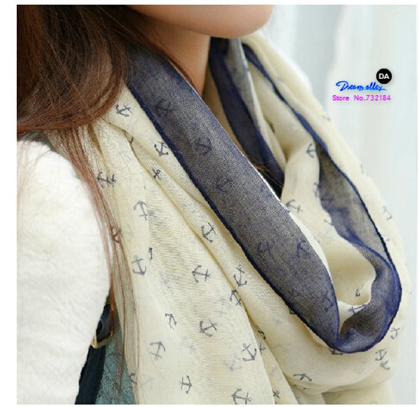 wholesale-180*90cm 2015 new fashion women winter & autumn scarves anchor print voile scarf bufandas brand big size soft woman scarf shawl, Blue;gray
wholesale-180*90cm 2015 new fashion women winter & autumn scarves anchor print voile scarf bufandas brand big size soft woman scarf shawl, Blue;gray