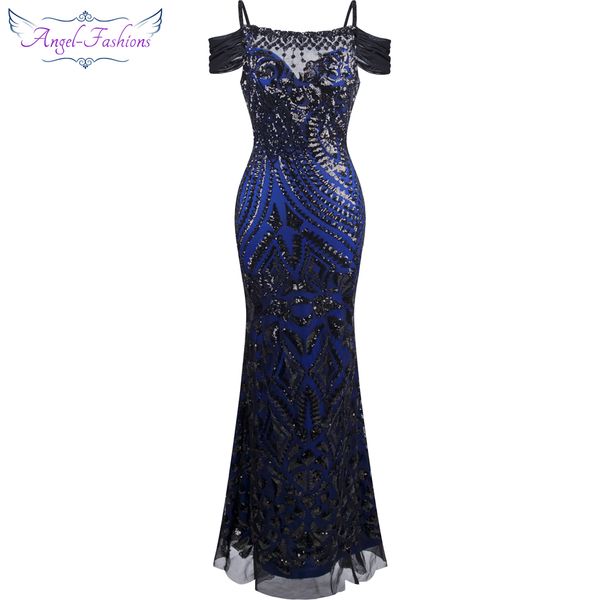angel fashions women paillette spaghetti strap beauty sheath ball gown prom dresses formal dress black 220
angel fashions women paillette spaghetti strap beauty sheath ball gown prom dresses formal dress black 220