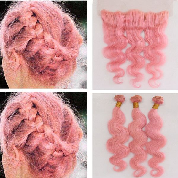 pink 13x4 lace frontal clo ure with bundle 4pc lot 9a pink ru ian body wave virgin human hair with ear to ear full frontal
pink 13x4 lace frontal clo ure with bundle 4pc lot 9a pink ru ian body wave virgin human hair with ear to ear full frontal