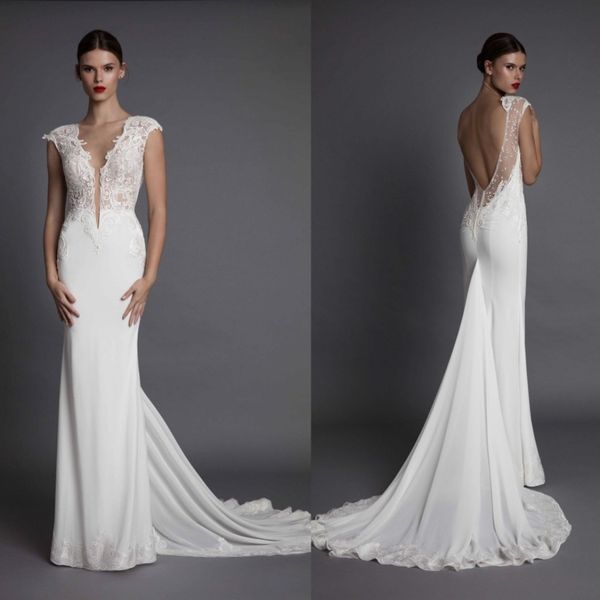 берта русалка спинки 2017 свадебные платья жемчуг кружева аппликация sheer погружаясь декольте cap рукавом дешевые рыбий хвост свадебные пла, White
берта русалка спинки 2017 свадебные платья жемчуг кружева аппликация sheer погружаясь декольте cap рукавом дешевые рыбий хвост свадебные пла, White