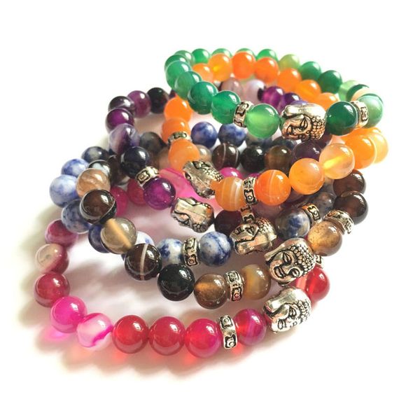 16 styles wholesale new women men's beaded buddha bracelets turquoise black onyx tiger eye lava semi precious stone wish charms jewelry
16 styles wholesale new women men's beaded buddha bracelets turquoise black onyx tiger eye lava semi precious stone wish charms jewelry