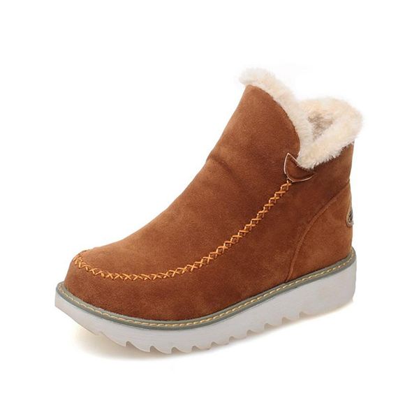big size 34-43 winter snow boots women ankle boots 2016 round toe platform winter shoes with fur woman fur shoes, Black
big size 34-43 winter snow boots women ankle boots 2016 round toe platform winter shoes with fur woman fur shoes, Black